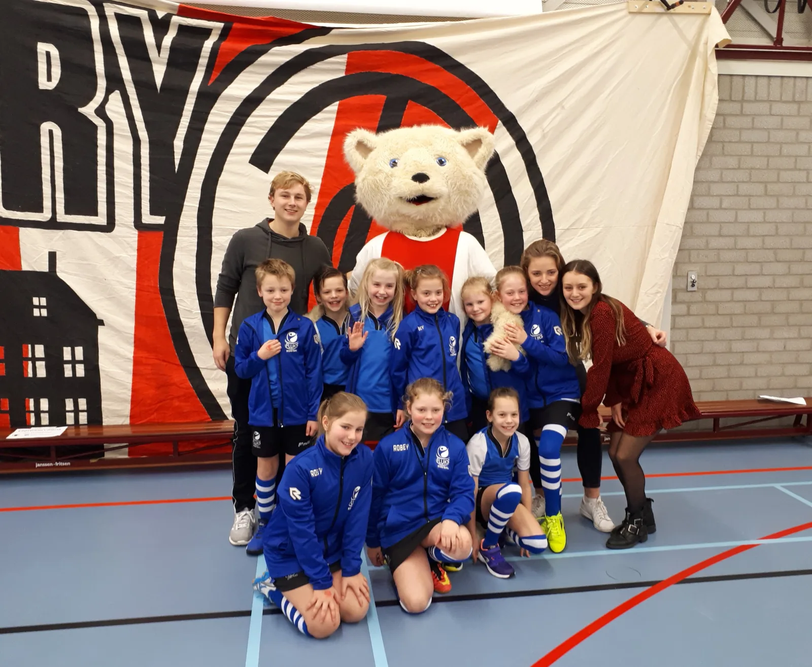Oplopen Fluks-kids bij TOP 1 - PKC 1