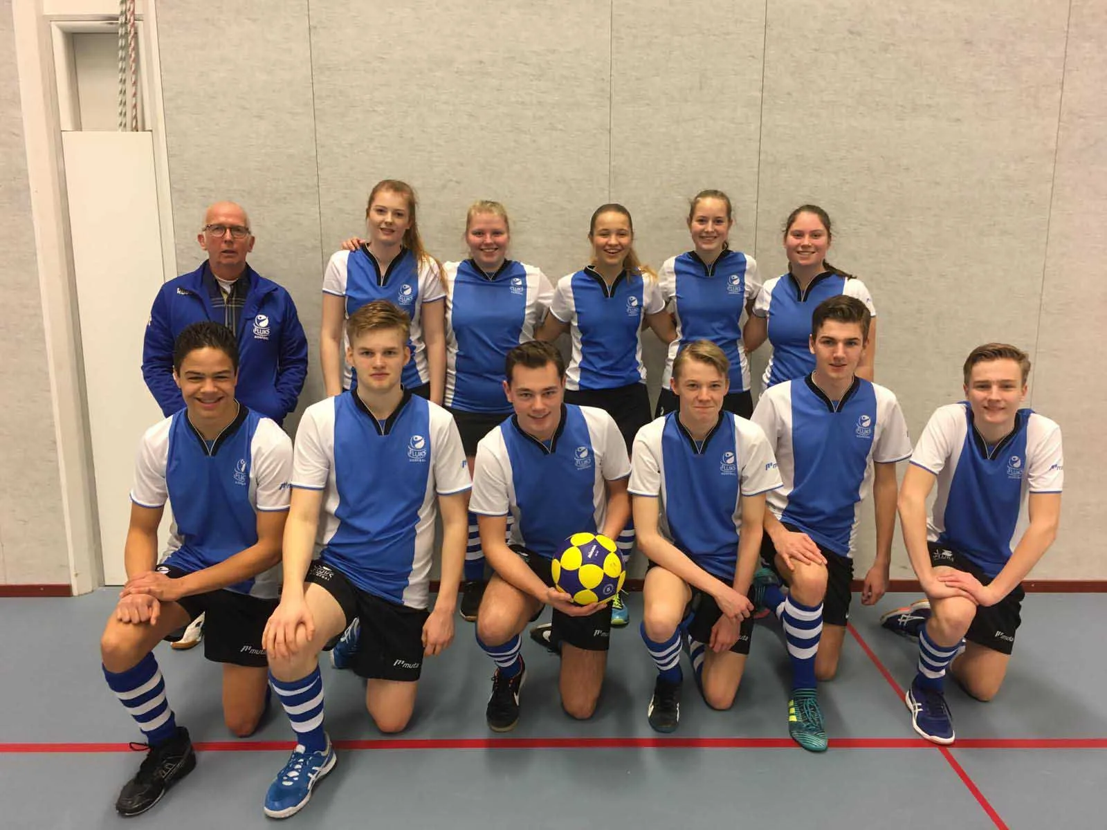 Fluks A2 kampioen zaal 2018-2019