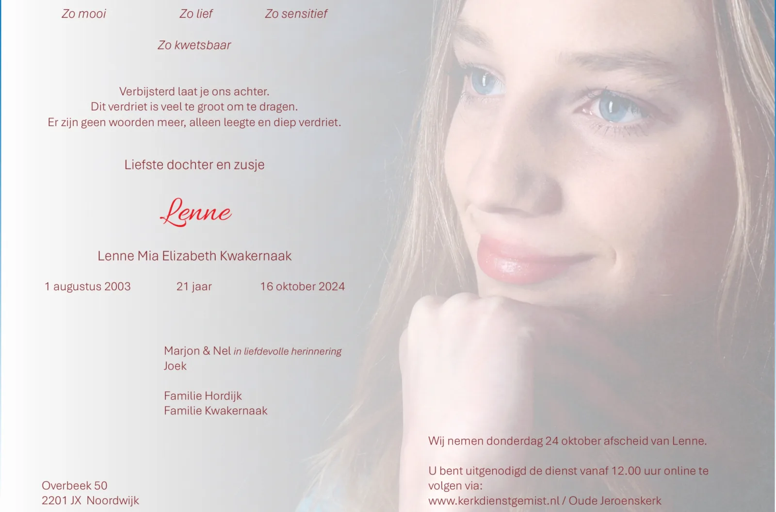 In Memoriam Lenne