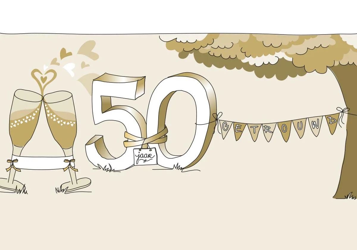 50 jaar getrouwd