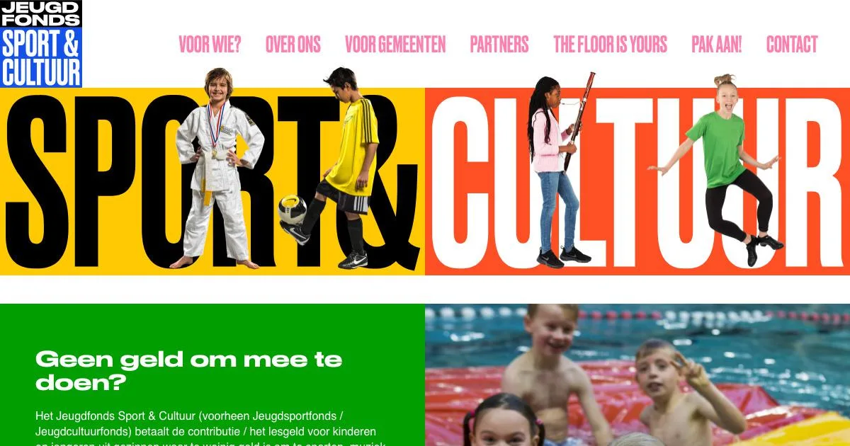 Jeugdfonds Sport & Cultuur