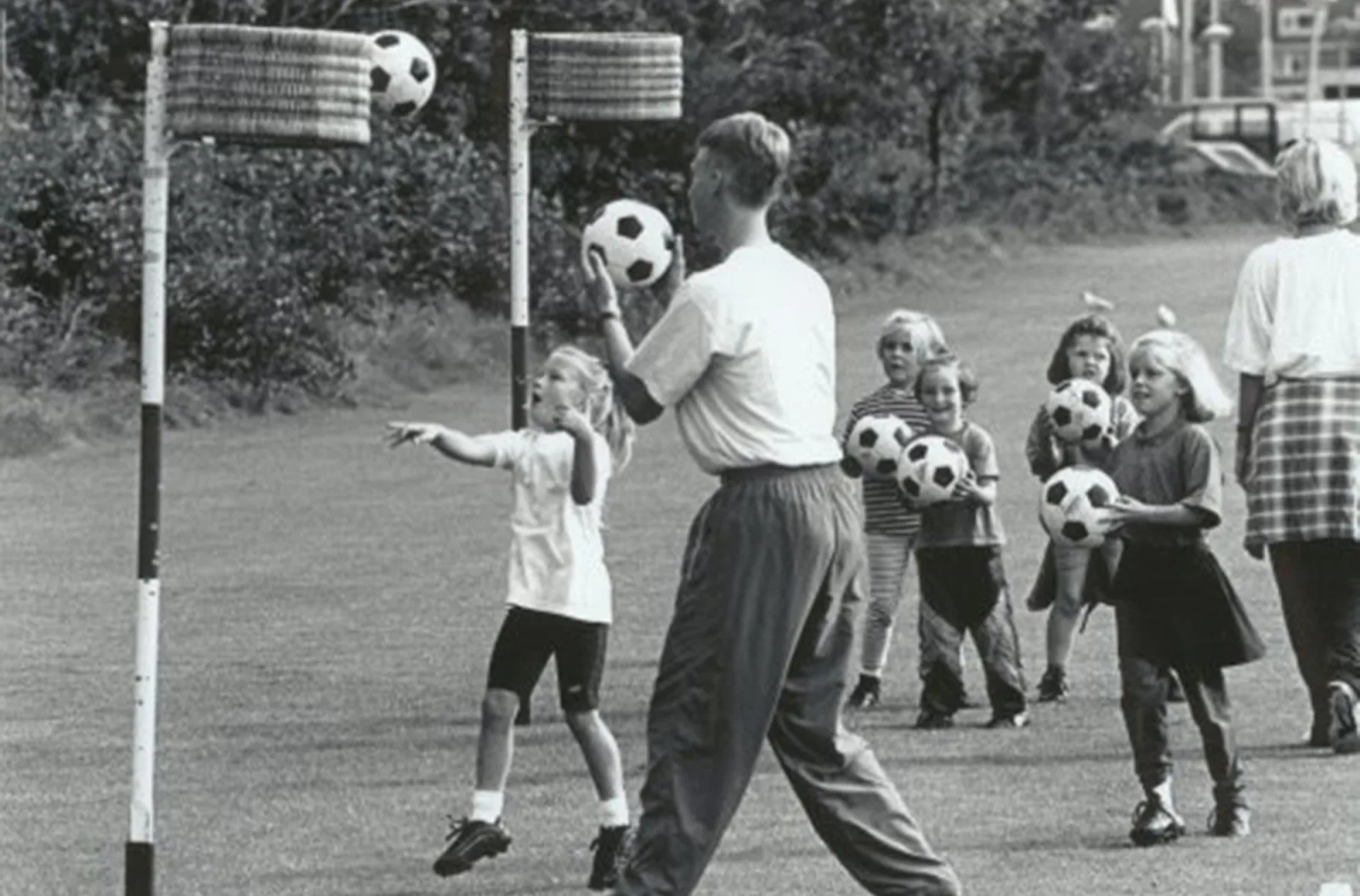 Oude foto voor jubileum